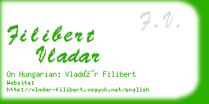 filibert vladar business card